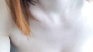 Redhead French Amateur With Big Boobs On Webcam