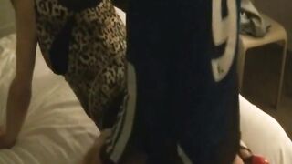 Superbe cul d'un travesti amateur français