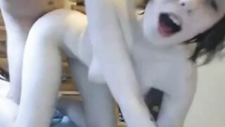 Amateur Couple's Webcam Fuck Session -2