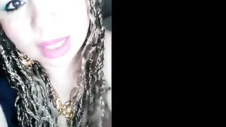 Big-Titted Amateur's Lactating Webcam Show