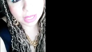 Big-Titted Amateur's Lactating Webcam Show