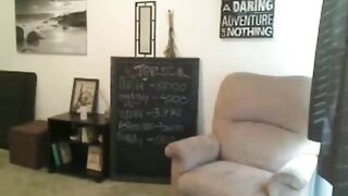 Blonde Big-Tit Amateur's Dildo Cam Show