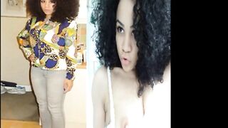 Black American Girls: Dressed and Undressed Pics