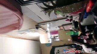 Submissive Blonde Girl Gives Sloppy Blowjob to Big Cock in POV Video