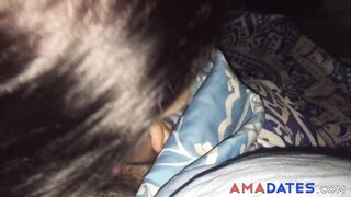 Big-Titted MILF Loves Sucking Her Neighbor's Cock