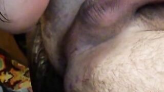 Brunette Amateur Gives a Blowjob