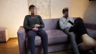 2 Cuckolds Share a Hot Girl