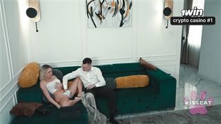 Will Step Dad Fuck and Cum Inside Step Daughter Jessie Ames in Share Bed While Step Mom?