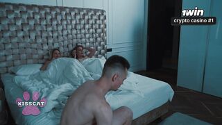 Will Step Dad Fuck and Cum Inside Step Daughter Jessie Ames in Share Bed While Step Mom?