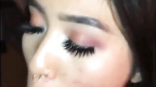 Asian Amateur Facial Cumshot