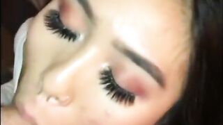 Asian Amateur Facial Cumshot