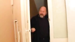 BBW with Big Nipples Masturbates in the Bathroom