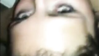 Town Slut's Mouth Gets Used Roughly by a Stranger.