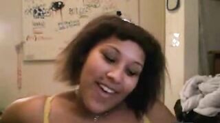 Big-Titted Black BBW Webcam Show -2