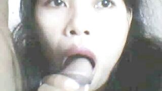 Dimples, a Filipina MILF, Performs on Webcam