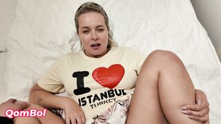 Büyük kalçalı turist kadın İstanbul'da otel personeliyle seks yaptı