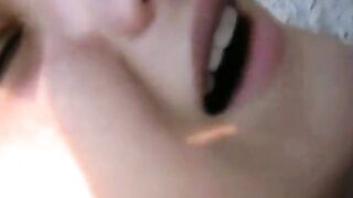 Outdoor Amateur Couple Fun with Facial