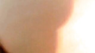 Outdoor Amateur Couple Fun with Facial