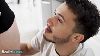 REALITYJUNKIES - Big-Tit Blonde MILF Enjoys Her Stepson’s Attention And A Steamy, Wild Ride