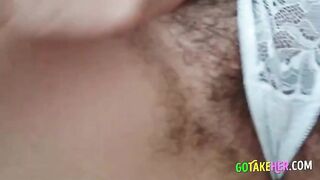 Mature Girl Masturbates Over Her Panties