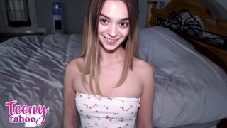 Molly Little Gets Her Teen Pussy Fucked Before Dinner By Her Stepdad