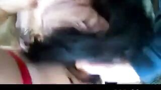 Dansk blowjob med en rodet afslutning