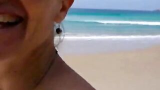 Sunbathing MILF Amateur Video