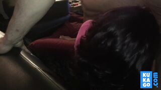 He took it from her ass and finished with a facial.