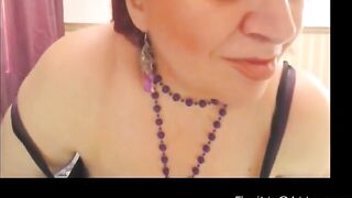Big-Titted Granny's Naughty Webcam Show