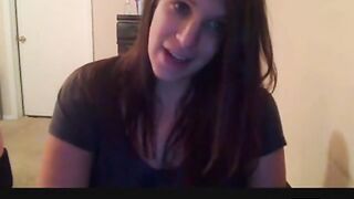 Pregnant Amateur with Big Tits on Webcam