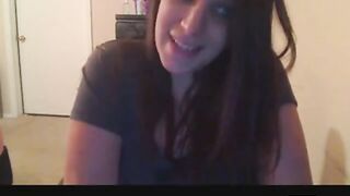 Pregnant Amateur with Big Tits on Webcam