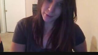 Pregnant Amateur with Big Tits on Webcam