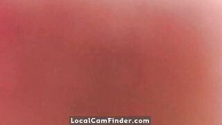 Playful brunette teen reveals her body on webcam -2