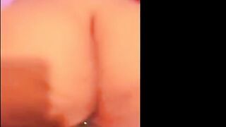 Stripper's Solo Session with Dildo