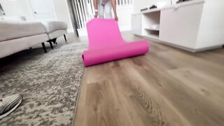 Sneaky Step-bro Cuts A Hole In My Yoga Pants Behind My Back