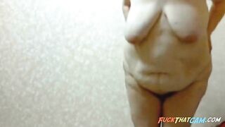 Big-Titted Russian Granny Stefany's Naked Webcam Show