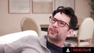 DEVILS FILM - River Lynn Returns Early From Retreat To Give Stepdad Tommy Pistol Hard Anal Fuck