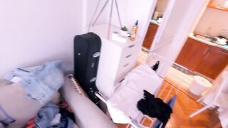 The stepdaughter wanted an iPhone, but got a pussy creampie