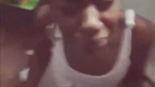 Ebony Amateur's Massive Facial