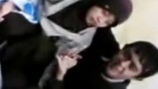 Arab Couple's Public Display of Affection in Indonesia