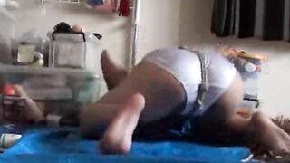 Asian Amateur's Extreme Self-Bondage Session