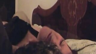 Italian Granny Takes on a Big Cock in Her Mouth and Ass