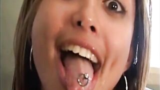 Amateur Babe Venus Sucks and Facial Outdoors