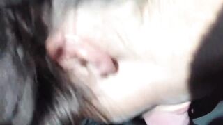 Ukrainian Amateur Sucking Deep Throat