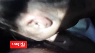 Ukrainian Amateur Sucking Deep Throat