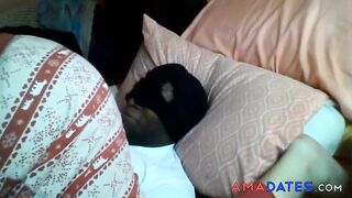 Black BBW Facesits and Farts on Amateur