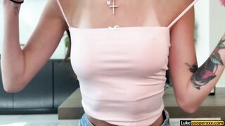 Perfect Amateur Stepsis Fucks Stepbro For A Favor - Sophie Tyler - Luke Cooper