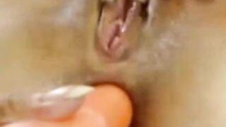 Colombian Cam Model Squirts with Anal Dildo -2