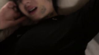 POV: sexy emo step-sister caught you jerking off and was fucked right away