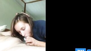Amateur College Blowjob